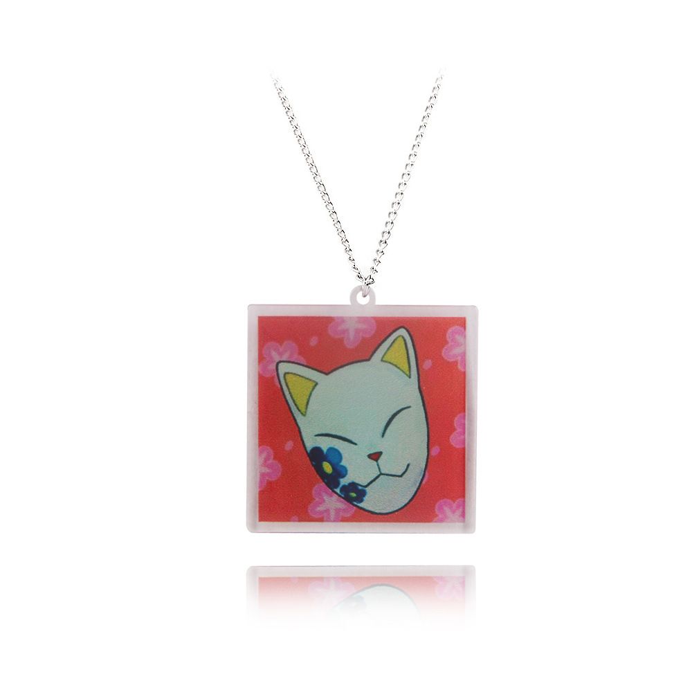 

Demon Slayer Peripheral Sabito Necklace Tomioka Giyuu Cute Exquisite Ornament Creative Cartoon Pendant Decoration