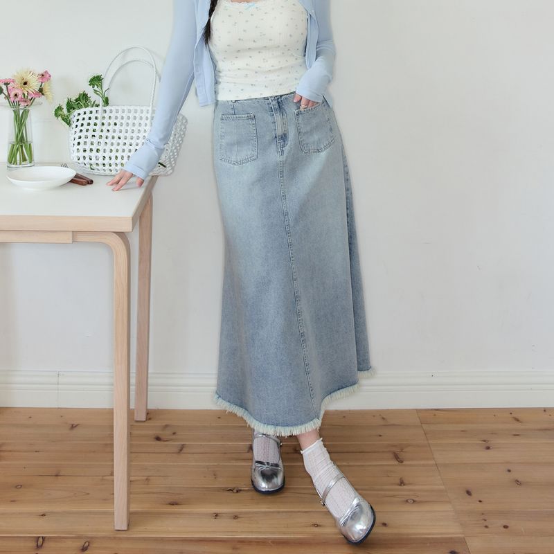 

Zhang Daren 2026 Plus-Size Women s Clothing for Chubby Girls, Slimming Set with Korean-Style Vibe, Cardigan, Denim Fishtail Skirt
