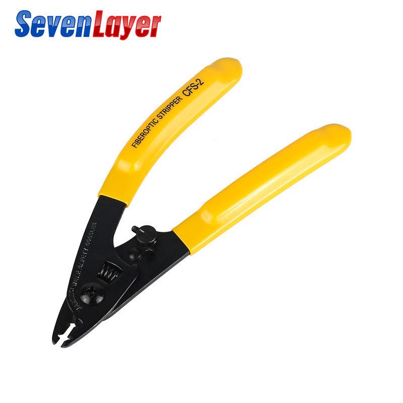 Fiber Optic Network Cable Stripper Tool CFS-2 Dual Port Pliers CFS-2