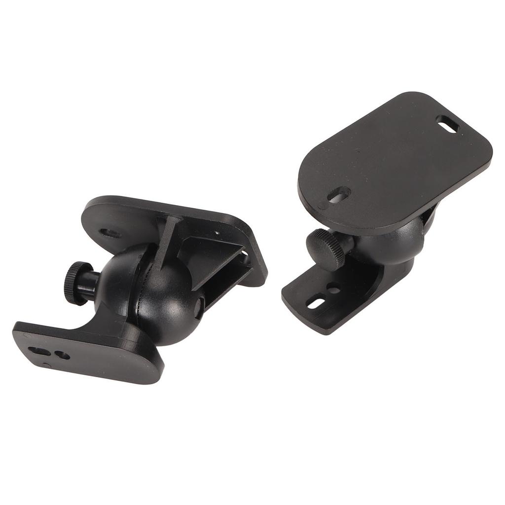 2 Stück Lautsprecher-Wandhalterungen Platzsparend Einfache Installation Flexibel Stabil Lautsprecher-Wandhalterungsbügel für Zuhause