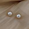 Light Luxury Pearl Stud Earrings Celebrity Temperament Flower Earrings Elegant High-end Earrings