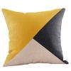 Mustard Pillow Case Yellow Geometric Fall  Cushion Cover  Decorative
