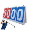 Scoreboard Flipper Table Top Scoreboard Waterproof 4-Digital Portable Multi Sports Table Top Score Flipper Keeper for Badminton
