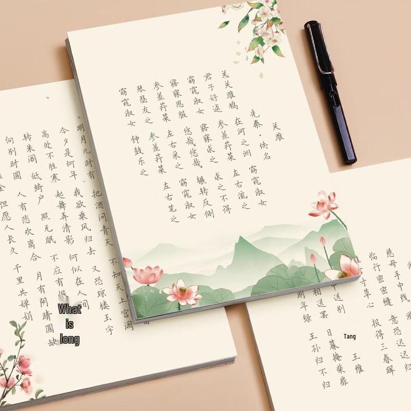 Zanhua Kalligraphie Übungs-Geschenkset - Kleine Schrift