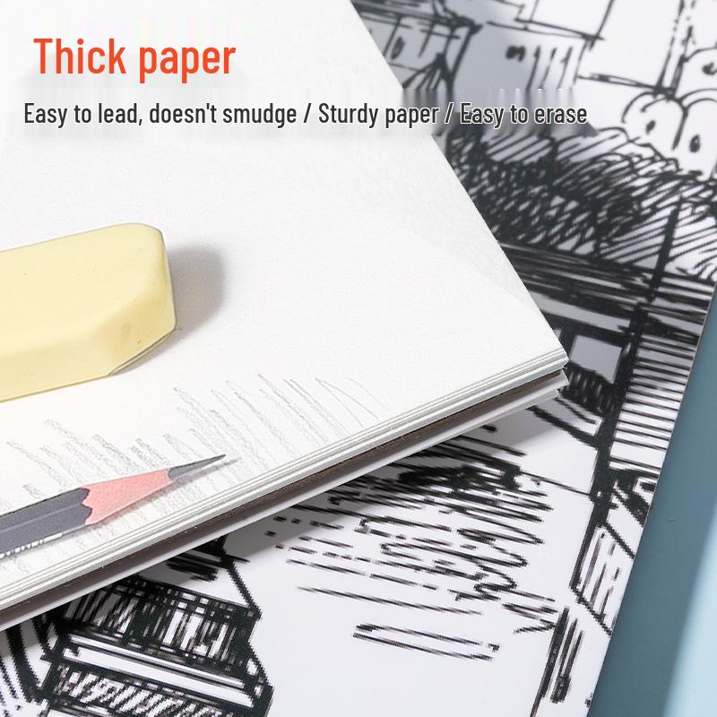 Artistic A4 Sketchbook: Kids' DIY Watercolor & Drawing Pad