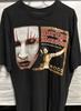 Marilyn Manson Band God and Government World Tour Black Unisex Shirt WA2358