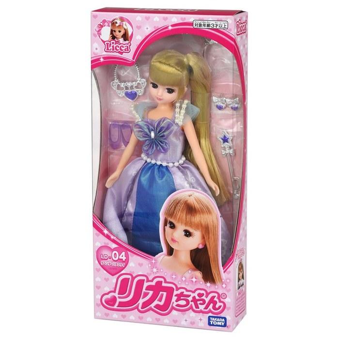 Takara Tomy Licca Doll LD-04 Lavender Butterfly Dress-Up Play Toy 3+ Years