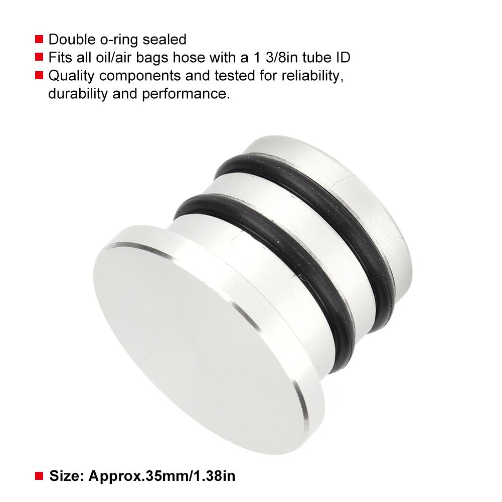 138in 35mm Aluminum Alloy Bov Blanking Plug Hose Valve Oil Cap