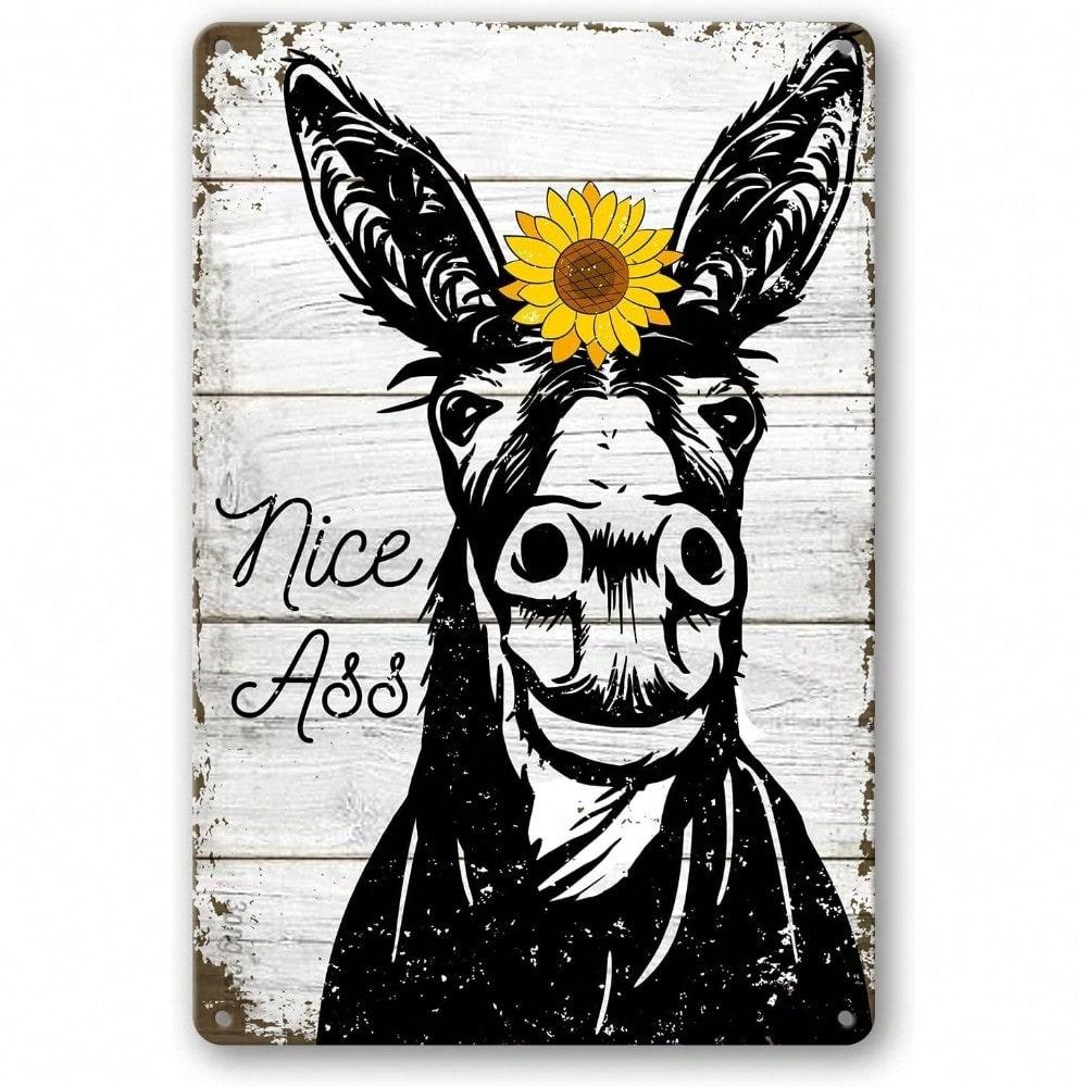 Vintage Metal Tin Sign Wall Art 8x12 Inch Retro Home Bar Cafe Garage Industrial Decor