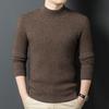Fengxun Men's Crew Neck Winter Knit Sweater