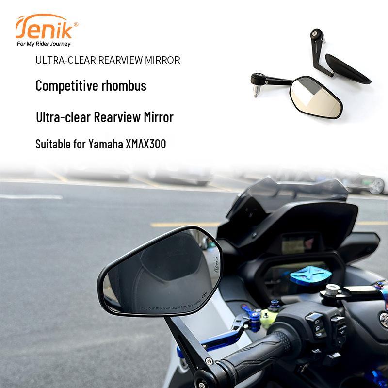 Yamaha XMAX300 Racing Ultra-Clear Rhombus Rearview Handlebar Mirror