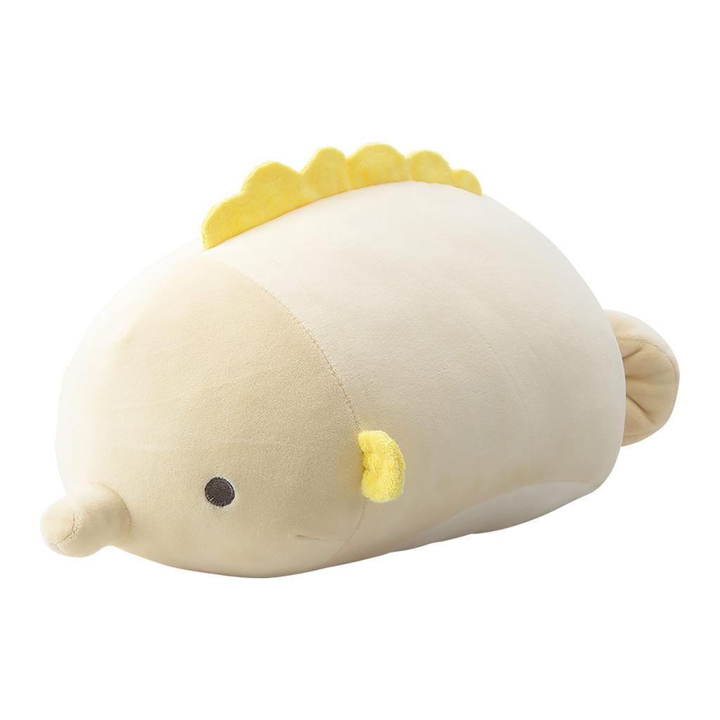 Livheart Marshmallow Aquamie Seahorse Bolster (Total Length: Approx. 27cm) Plush Lumbar Support 98205-40