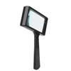 Handheld Magnifying Glass 3X Magnification Portable Elderly Reading Writing Magnifier Black