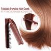 Foldable Hair Comb Portable Travel Hair Brush Hair Comb Plastic Folding Detangling Anti Static Hair Brush