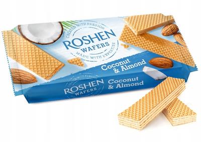 Roshen Waffeln mit Kokos-Mandel-Füllung 216 g