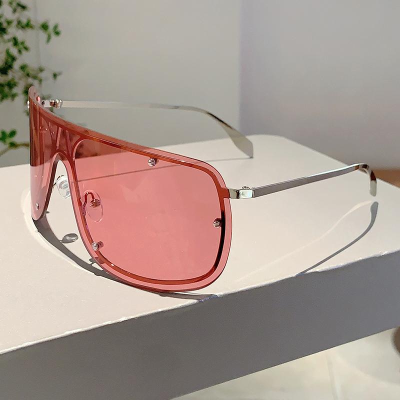 KAMMPT Pilot Trend Retro Metal Decor Women Sunglasses Fashion Ladies Sun Glasses for Hiking Travelling