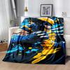 1pc Wolverine Action Pose Marvel Soft Throw Blanket Flannel All Season Light Weight Living Room/Bedroom Warm Blanket. M73104