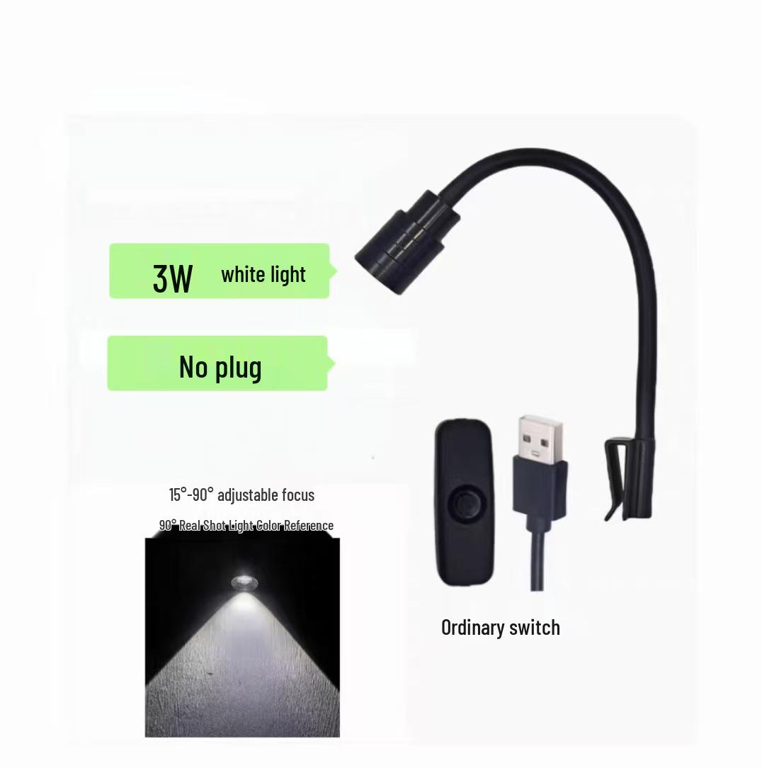 Custom Mini Full Spectrum Aquarium LED Clip Light for South American Tanks