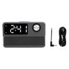 15W Fast Wireless Charger with Bluetooth Speaker Digital Clock FM Radio for Home Decoration Bedroom