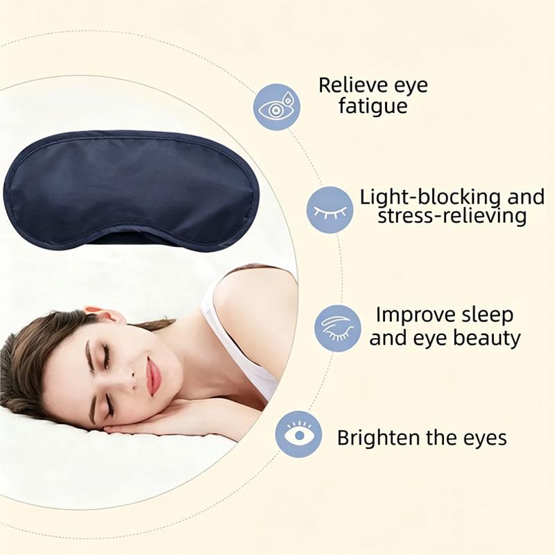 New Eye Mask Sleeping Blindfold for Eyes Sleep Mask Sleep Shade Bandage Travel Relax Rest Eye Cover Mask SMYZ009