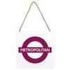 Transport For London Metropolitan Line Wooden Block