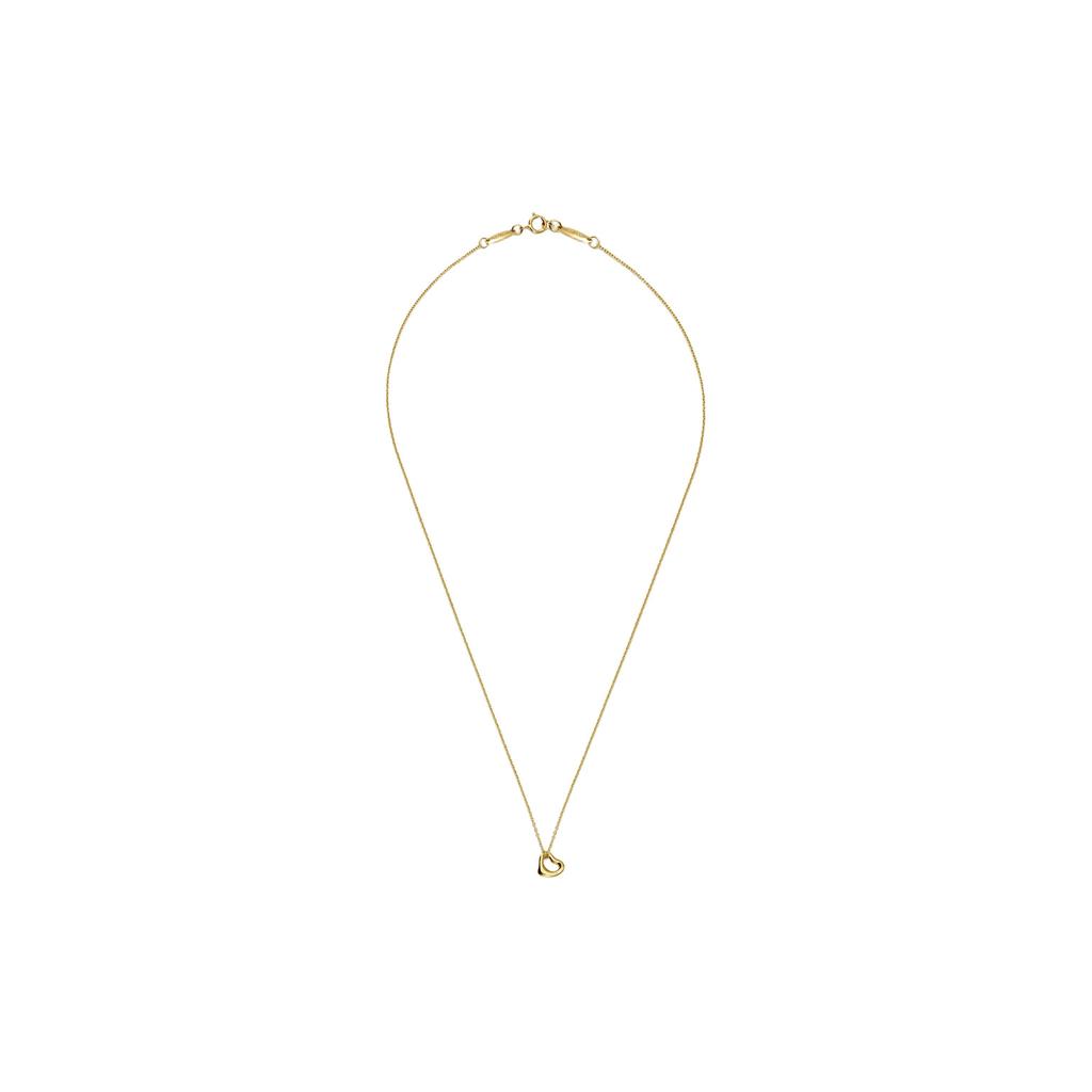 Tiffany & Co. Elsa Peretti® Open Heart Necklace Women Necklace 18K-Yellow-Gold 60957398