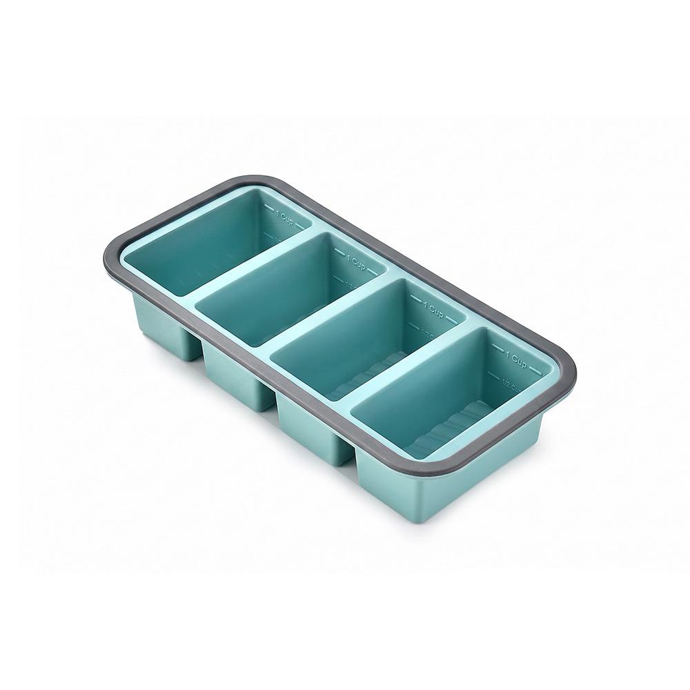 Silikon-Lebensmittelaufbewahrungsbox - Luftdicht, Mikrowellengeeignet, für Kühlschrank & Küche