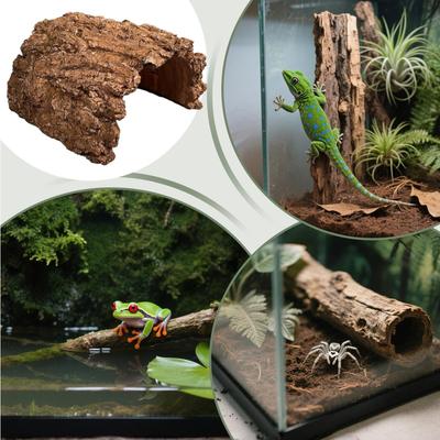 Schildkrötenhöhle Harz Unterschlupf Höhle Amphibien Unterschlupf Für Bartagame Leopardenschildkröte Frosch Geckos Reptilien Amphibien Aquarium