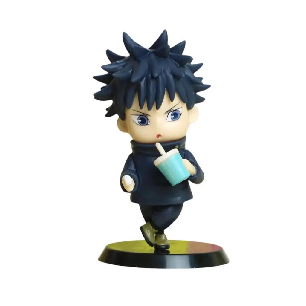 6Pcs/Pack Jujutsu Kaisen Q Posket Figure Satoru Gojo Geto Suguru Yuji 7cm Figurine Anime Collection Dolls Toy Model Ornaments
