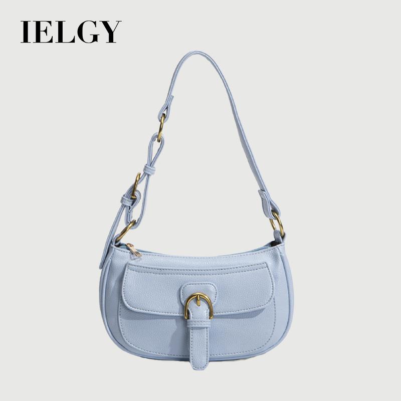 IELGY Ladies Underarm Bag Fashion Retro Portable Small Square Bag