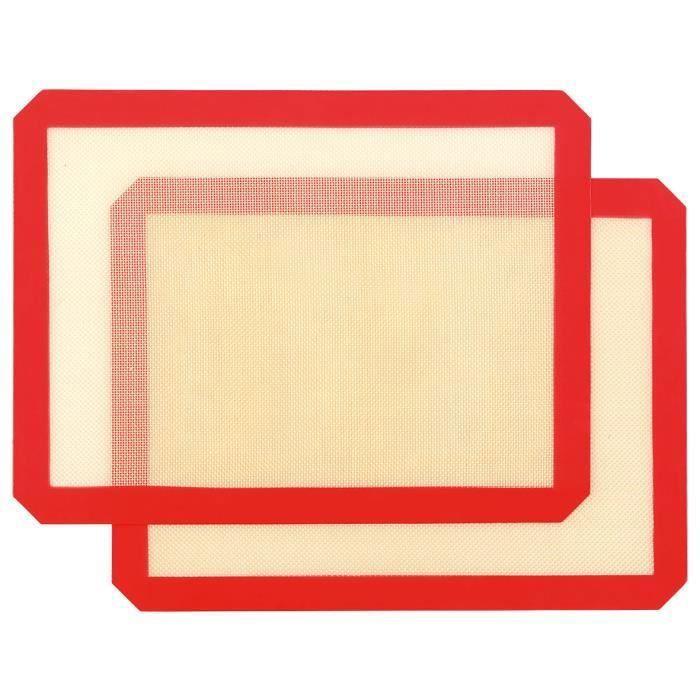 Tapis de cuisson - ROSENSTEIN & SOHNE - 30 x 40 cm - Silicone sans BPA - Résistant à 260°C