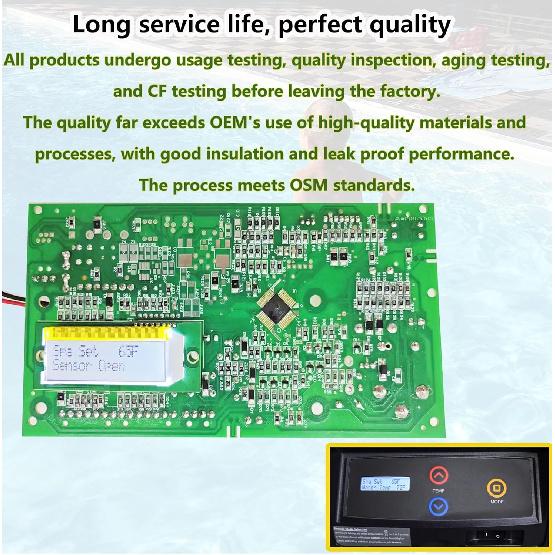 2025 New  Factory Certified 013464F for OEM 013464F PC Board Control for Temperature Replacement for Raypak Digital Gas Heater Model 185B, 265B,
