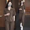 Stylish Age-Reducing Summer Suit Set for Women 2026: Chic Two-Piece Shirt & Pants for a Youthful Look