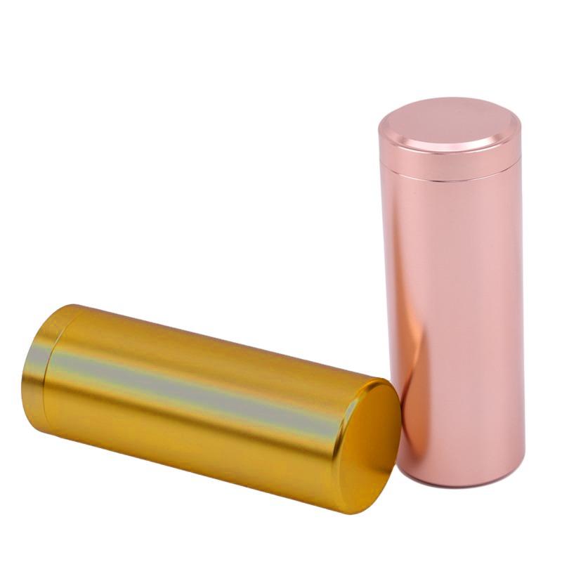 Borcane Mici Portabile pentru Ceai Cutie de Aluminiu Multifuncțională Ceai Condimente Flori Sigilate Cutie Ambalaj Bomboane Unelte de Bucătărie