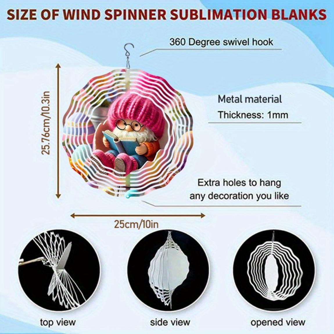 

1 шт. Кинетический колокольчик ветра Металлический настенный декор с Пасхальным гномом, читающим, 3D-дизайн, яркие полосы, сосновые шишки для уличного крыльца, балкона