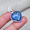 Tanzanite Gemstone Handmade Solid 925 Sterling Silver Jewelry Anniversary Pendant For Her