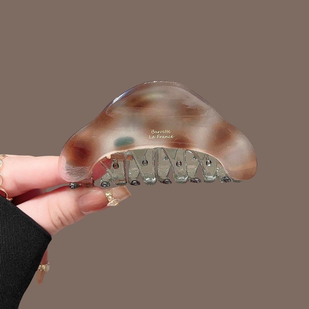 Chic Hair Claw Clips Iridescent Gradient Designs Non Slip Styling Clamps Perfect Daily Hairdos Elegant Trendy Hair Accessories