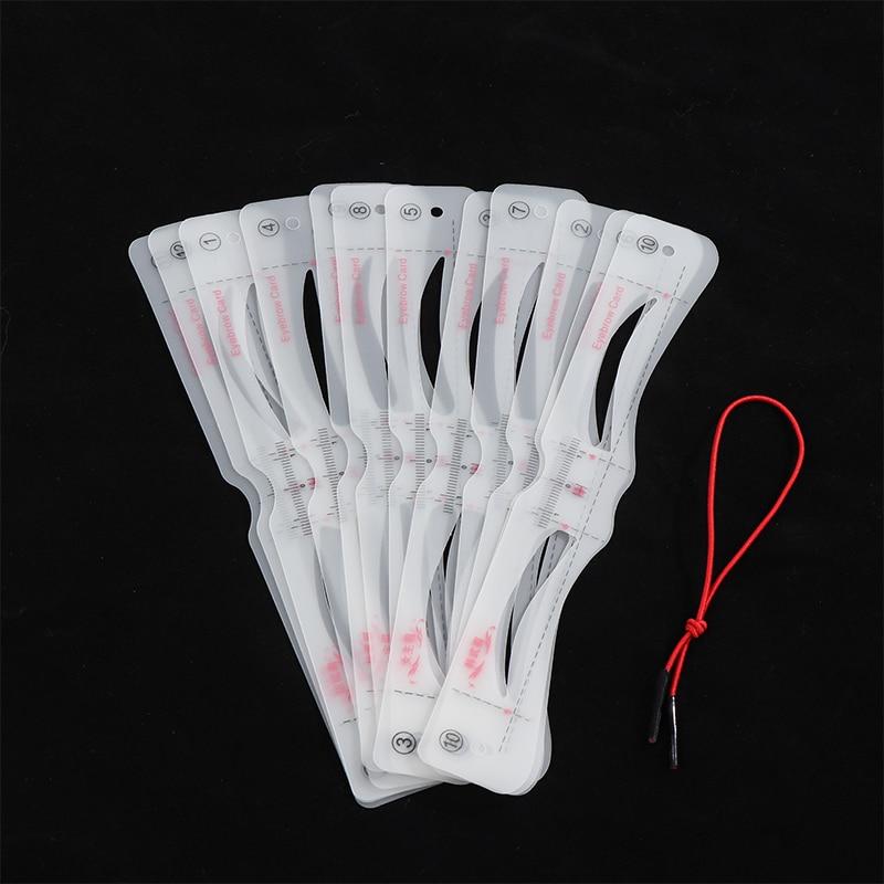 

12Pcs Eyebrow Stencil Set Reusable DIY Men Women Eye Brow Drawing Guide Styling Shaping Grooming Template Card Easy Makeup