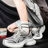 Men's Chunky Sneaker Fashion Casual Shoes Height Increased Platform Shoe Breathable Men Tennis Training Shoes Platform Dad Shoes