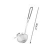 New Stainless Steel Pearl Colander 6cm 8cm 10cm Large Milk Tea Spoon Safe Rustproof Tapioca Scoop Kitchen Gadgets