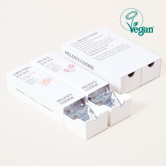 Helen s Cookie Poco Cookie 110g 2-pack set (chocolate almond, hazelnut), Korean snacks Set of 2 Poco Cookies
