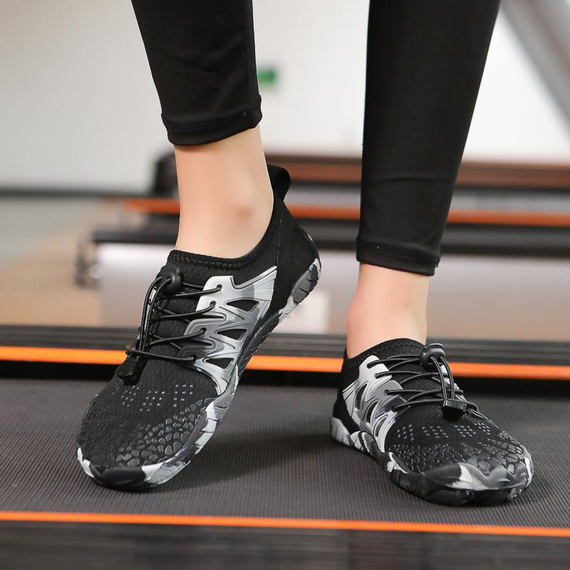 Indoor sports shoes silent soft-soled yoga pilates ******** rope shoes shock absorption squat training fitness shoes