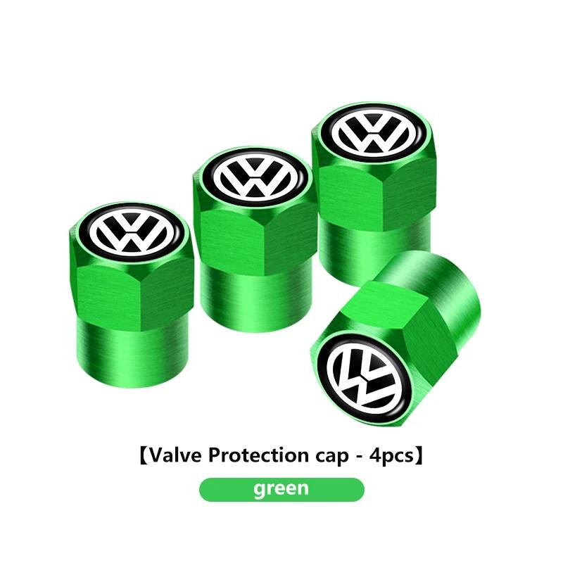 VW GTI GOLF 2026 Hot For VW VOLKSWAGEN 4pcs Car Wheel Tire Valve Tyre Caps Universal Auto Accessories For Volkswagen VW Scirocco