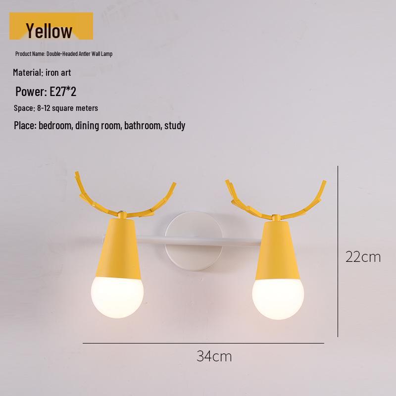 Modern Nordic Wall Lamp: Stylish Lighting for Bedroom, Living Room, Bar, or Staircase