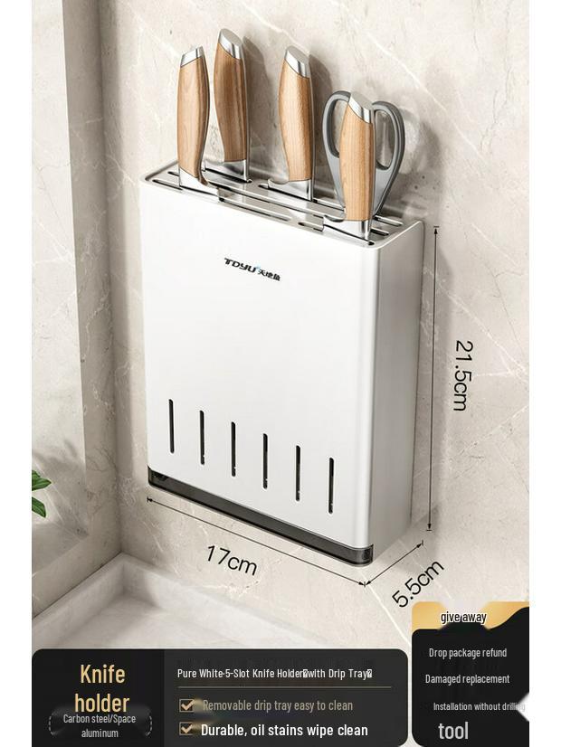 Zhaoran Multifunctional Carbon Steel Kitchen Knife Holder