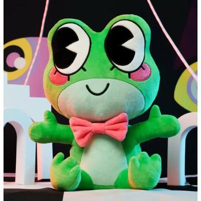 Brekó Béka plüssbaba Aranyos rajzfilmfigura plüssjáték Puha plüssállat játék Kawaii Dekoratív kiállítási tárgy Gyűjtői darab Rajongói ajándék