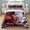 Bedding Set 1 Duvet Cover 2 Pillowcases One Piece Print Soft Bed Linen Bedroom Decor