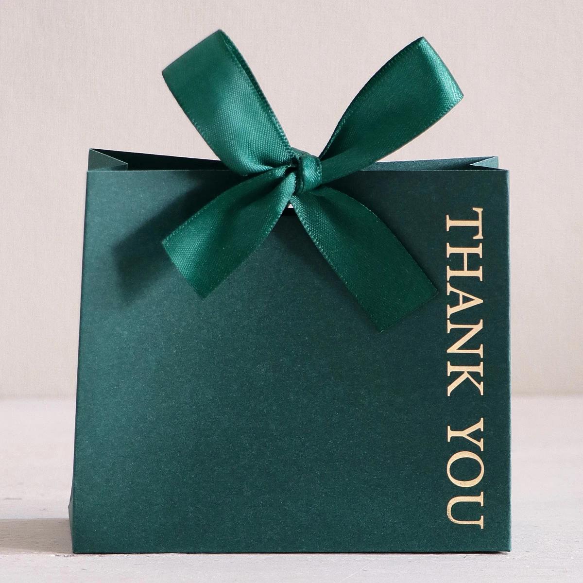 

10 шт. Подарочные коробки ко Дню независимости Саудовской Аравии с лентой, золотые, зеленые, с пальмами, коробки для конфет и шоколада для празднования фестиваля на Ближнем Востоке other