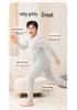 Comfy Velvet & Cotton Wear: Autumn Outfit Set for Plus-Size Kids – Warm Pajamas & Winter Base Layer