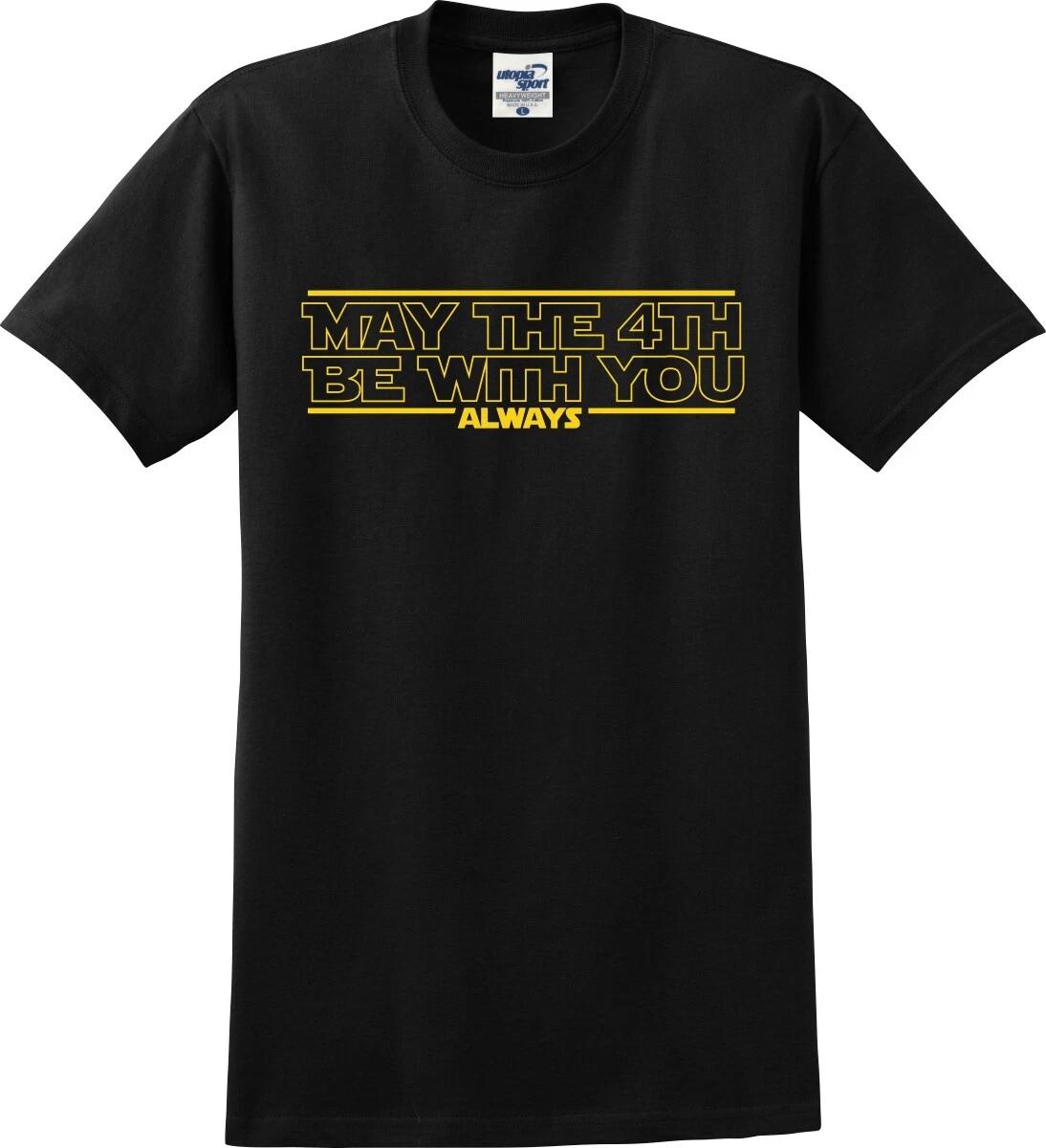May The 4th Be With You Funny Unisex T shirt (S-5X) XL